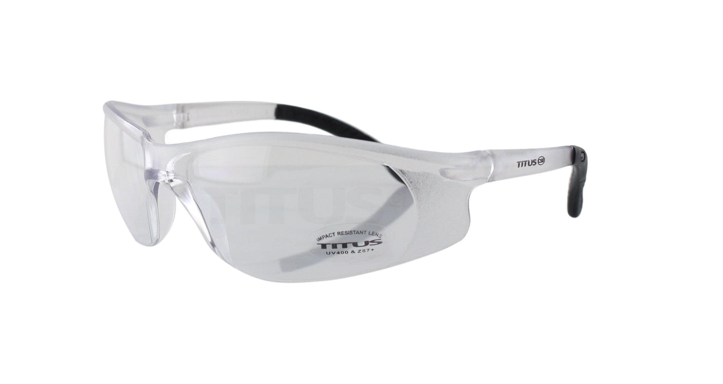 BULK ORDER - TITUS 12 PACK G5 ANTI-FOG Contour Field Professional Safety Glasses Lab Shooting Eyewear Motorcycle Eye Protection ANSI Z87