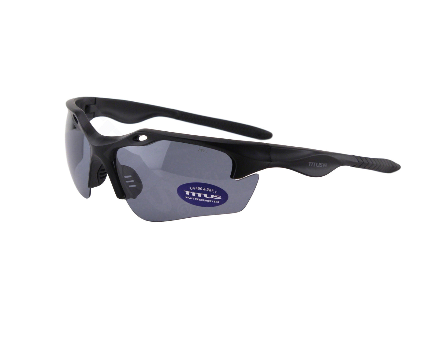 BULK ORDER - TITUS G18 12 PACK Polarized Motorsport Dark Smoke Sunglasses - Safety Glasses