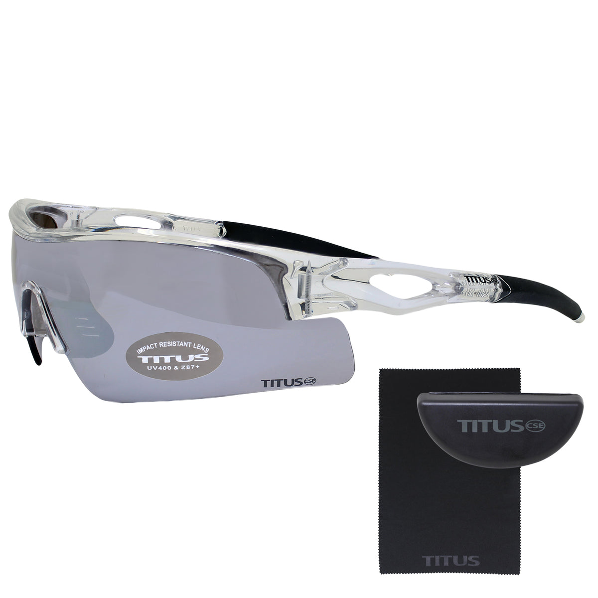 TITUS G20 All Sport Safety Glasses Shooting Eyewear Motorcycle Protection ANSI Z87+ Compliant