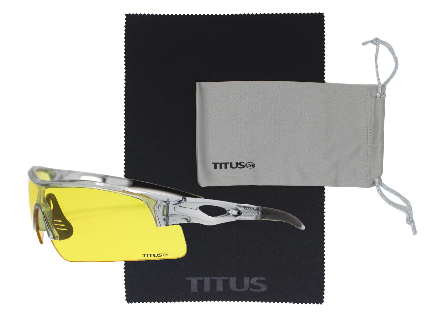 TITUS G20 All Sport Safety Glasses Shooting Eyewear Motorcycle Protection ANSI Z87+ Compliant