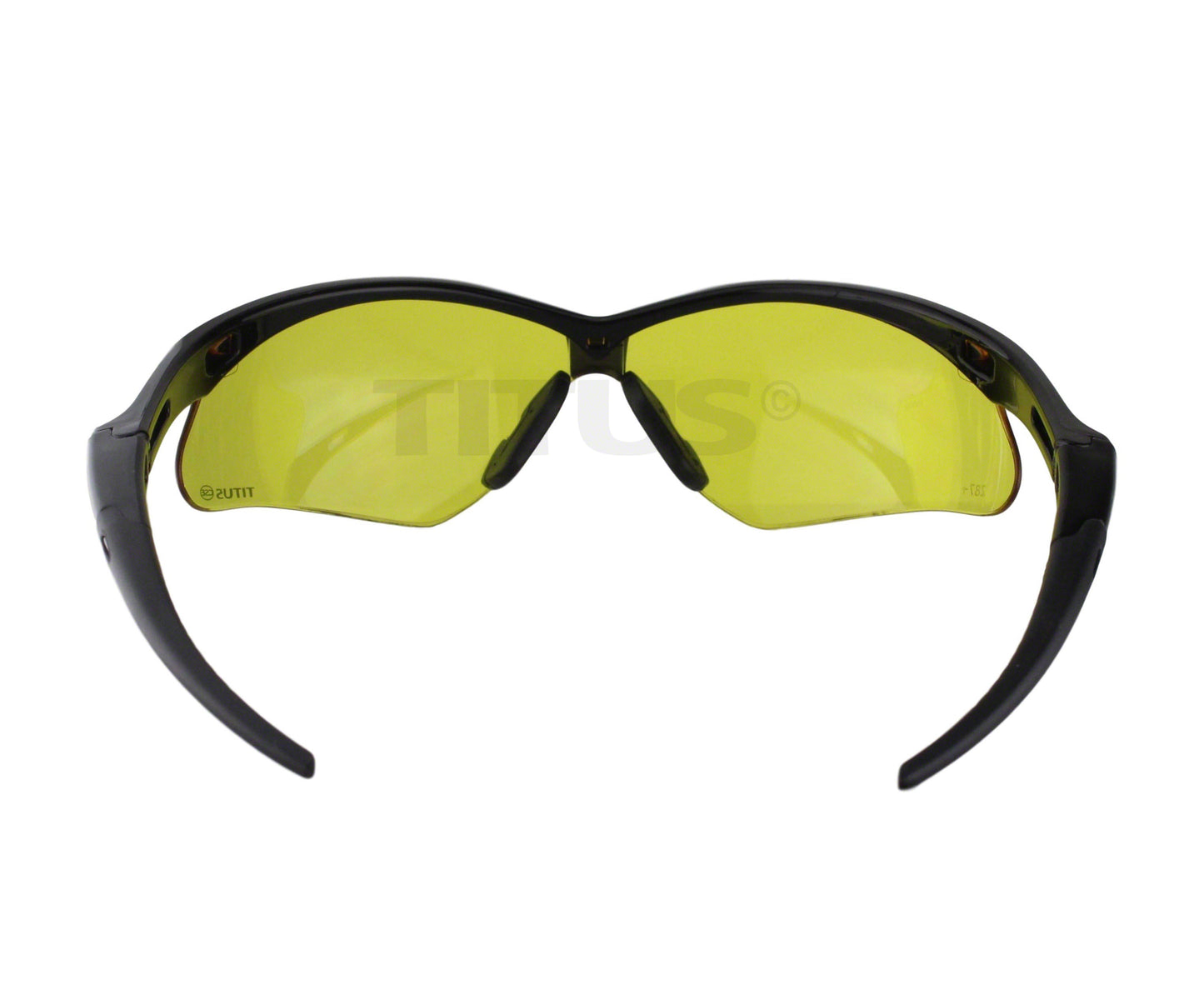 BULK ORDER - TITUS G40 Aero© 12 PACK ANSI Z87+ Amber Safety Blue Blocking Shooting Range Glasses Motorcycle Eye Protection