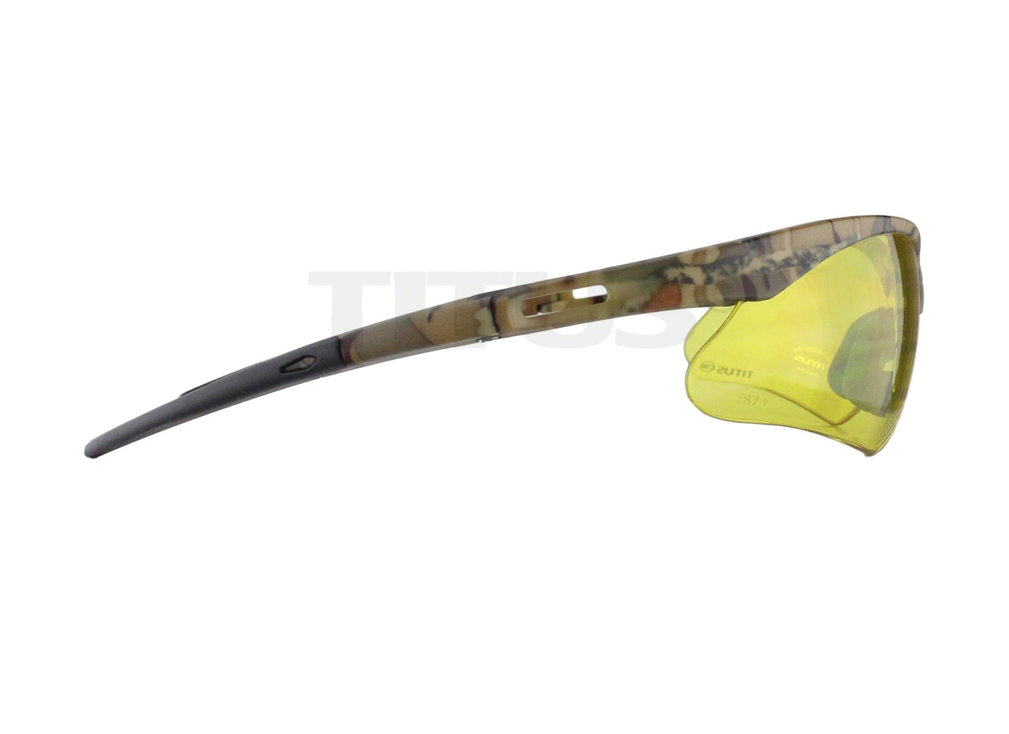 BULK ORDER - TITUS G40CC 12 PACK Aero© ANSI Z87+ Amber Safety Blue Blocking Shooting Range Glasses Motorcycle Eye Protection
