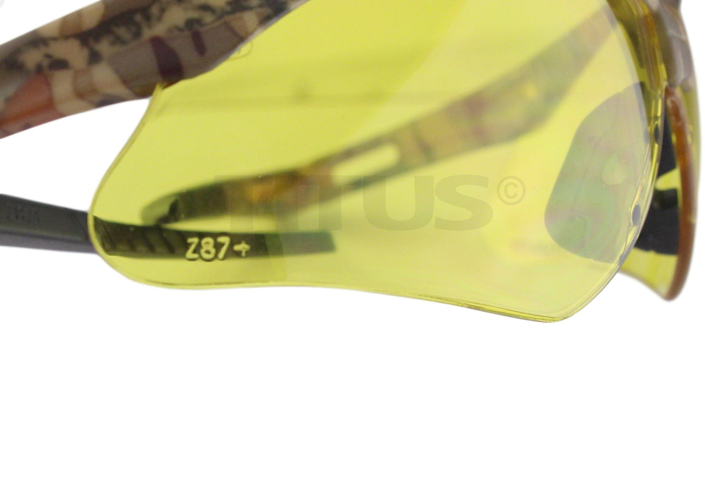 BULK ORDER - TITUS G40CC 12 PACK Aero© ANSI Z87+ Amber Safety Blue Blocking Shooting Range Glasses Motorcycle Eye Protection