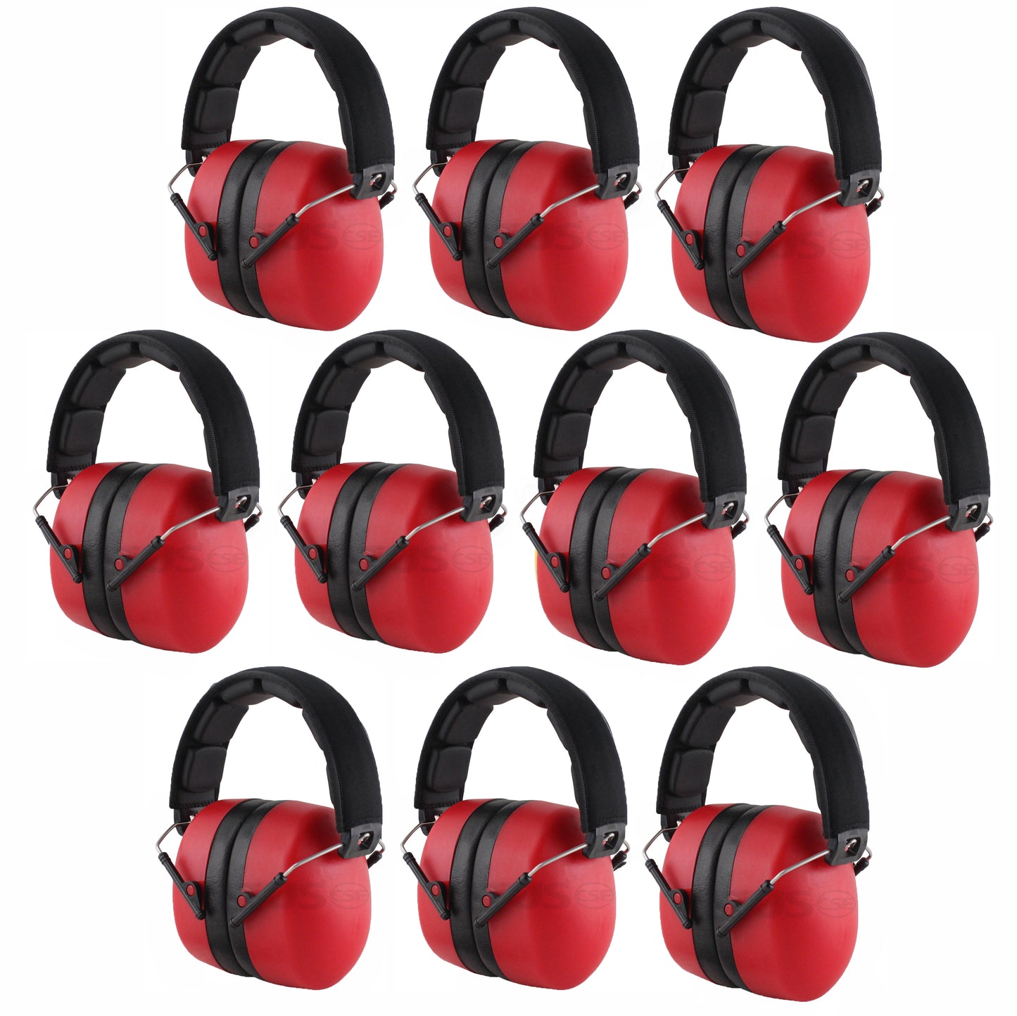 BULK ORDER - TITUS 3 Series, Onyx 37 Original Highest NRR Noise Reduction Earmuffs