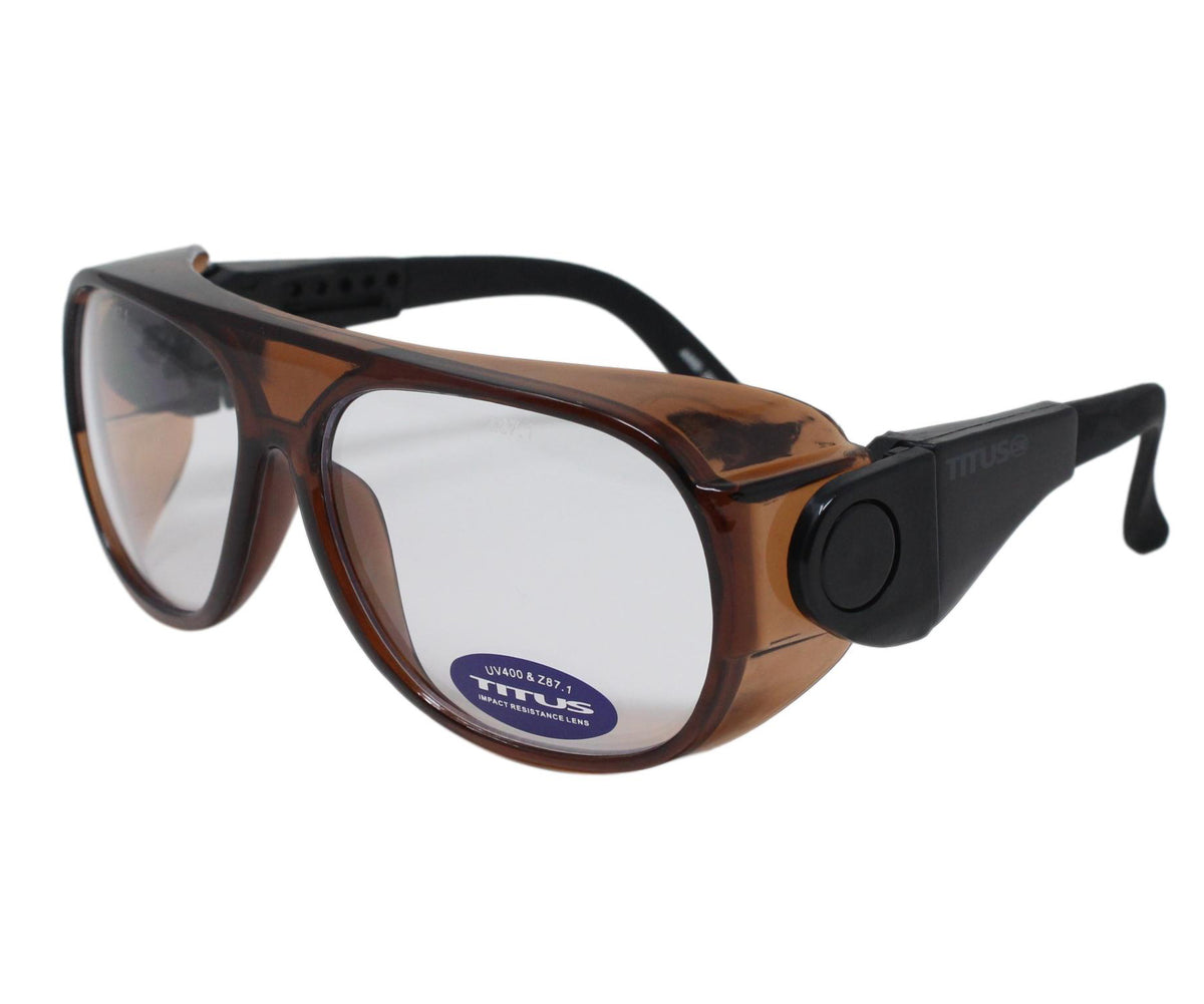 TITUS G66 Large Industrial/Scientific Safety Glasses Adjustable – TITUS CSE