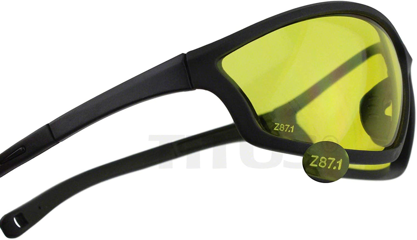 TITUS Competition All-Purpose Safety Glasses with optional RX Inserts