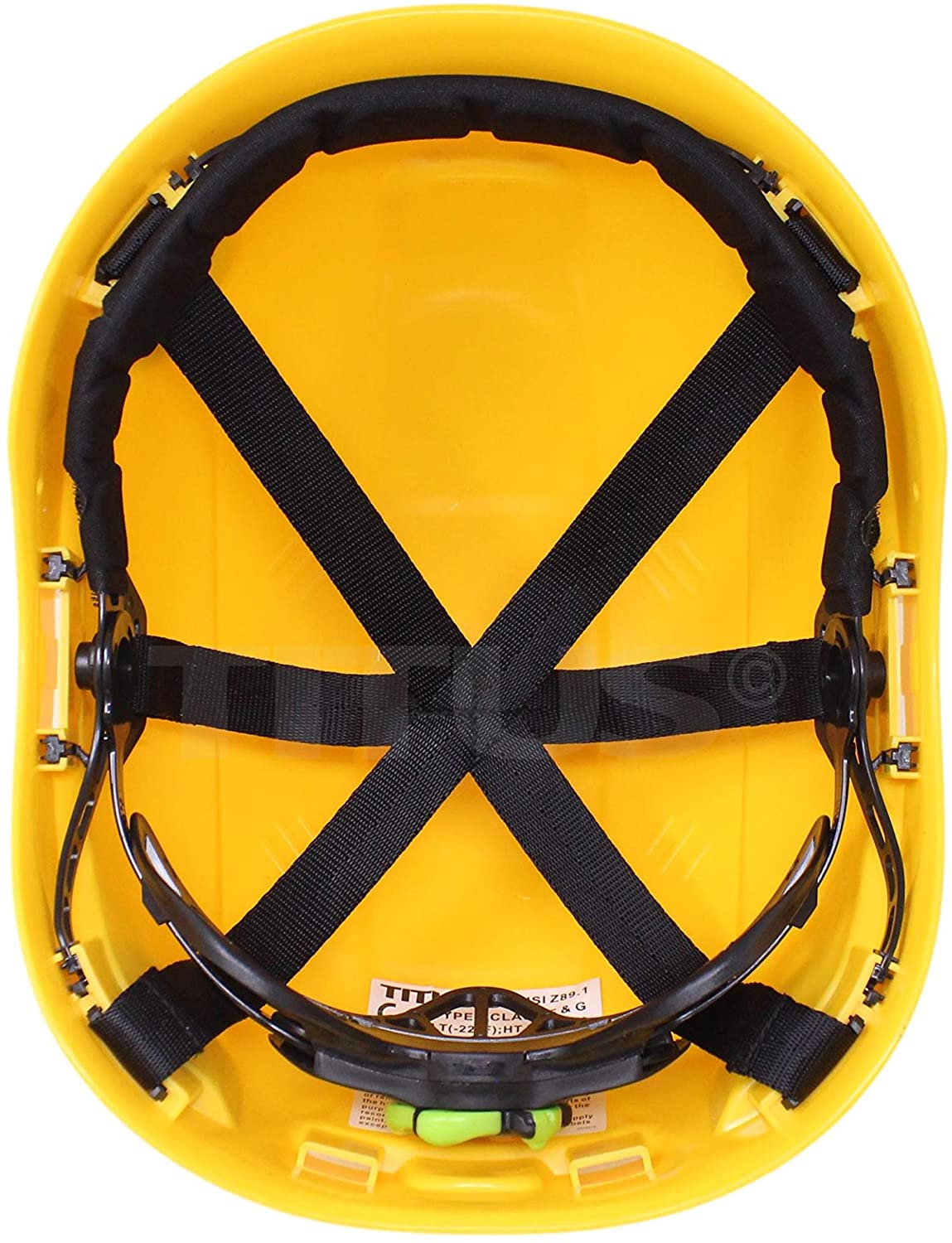 Titus Helmet Work Safety Lightweight Hard Hat Style Heights Head Protection