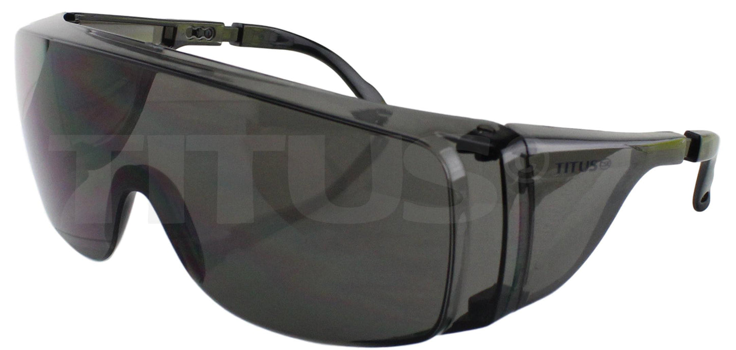 TITUS G13 - Fit over Rx glasses (OTG) ANSI Z87 Rated Safety Glasses