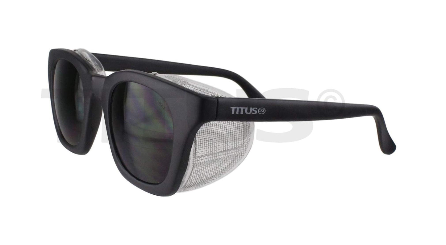 TITUS Retro Style IR Welding Safety Glasses w/ Folding Side Shield