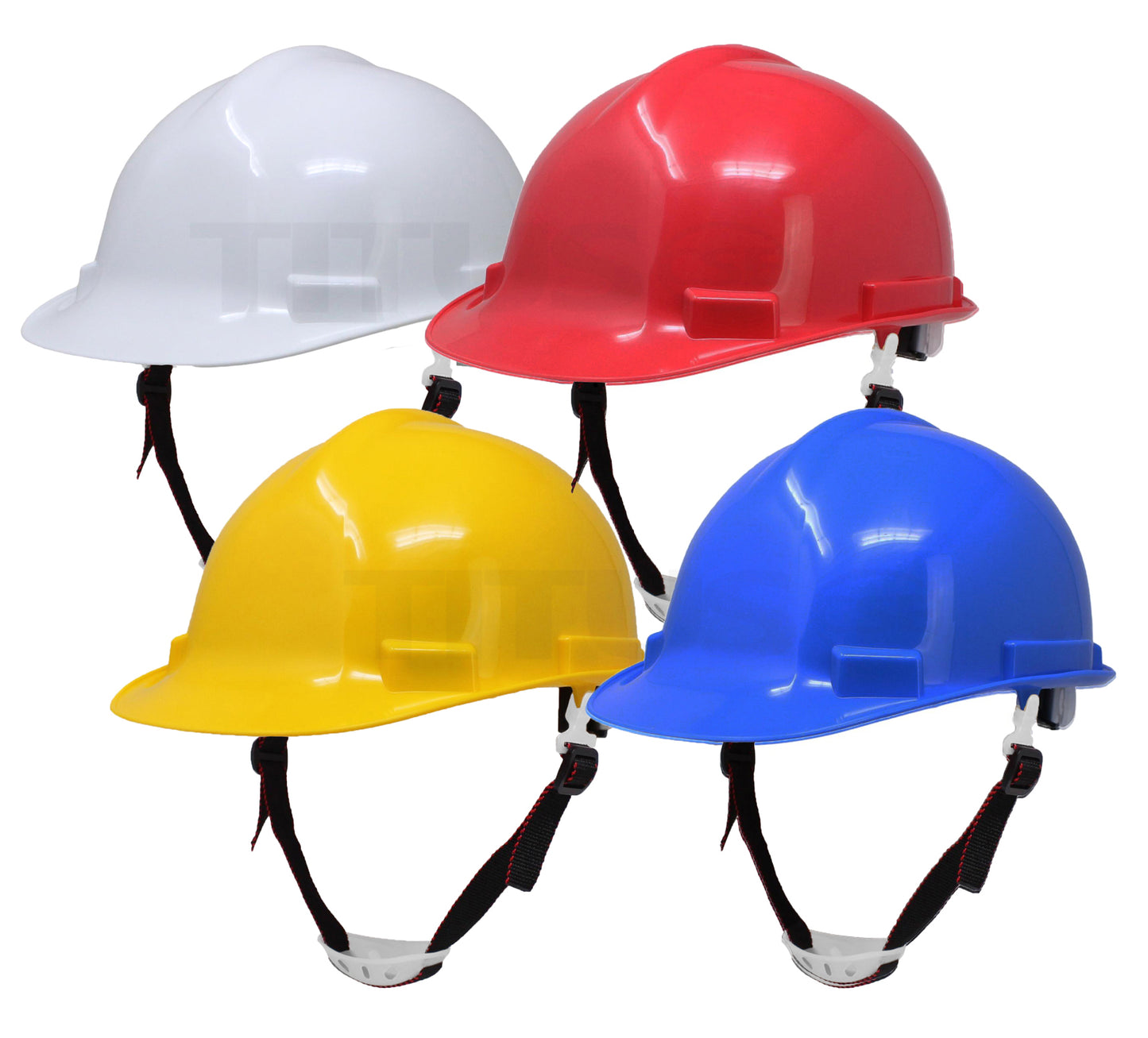 TITUS Construction Helmet Work Safety Lightweight Hard Hat Style Head Protection