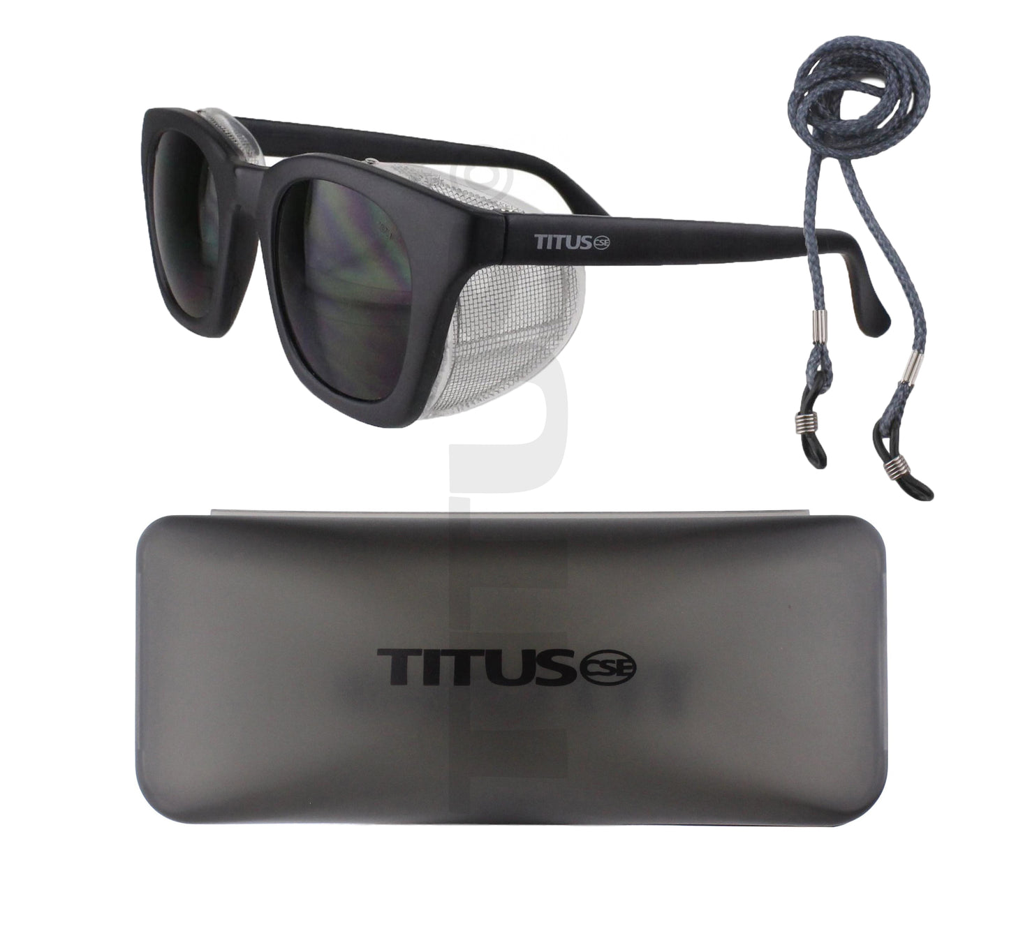 TITUS Retro Style IR Welding Safety Glasses w/ Folding Side Shield
