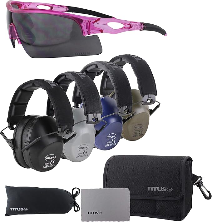EARMUFF & GLASSES COMBO SETS – TITUS CSE