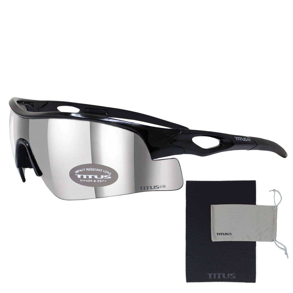 TITUS G20 All Sport Safety Glasses Shooting Eyewear Motorcycle Protection ANSI Z87+ Compliant