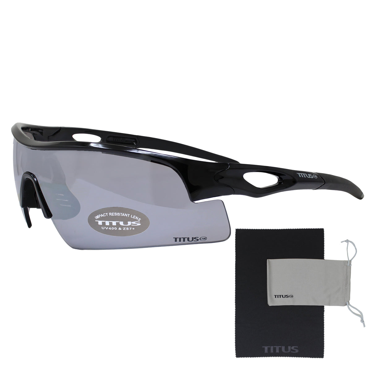 TITUS G20 All Sport Safety Glasses Shooting Eyewear Motorcycle Protection ANSI Z87+ Compliant