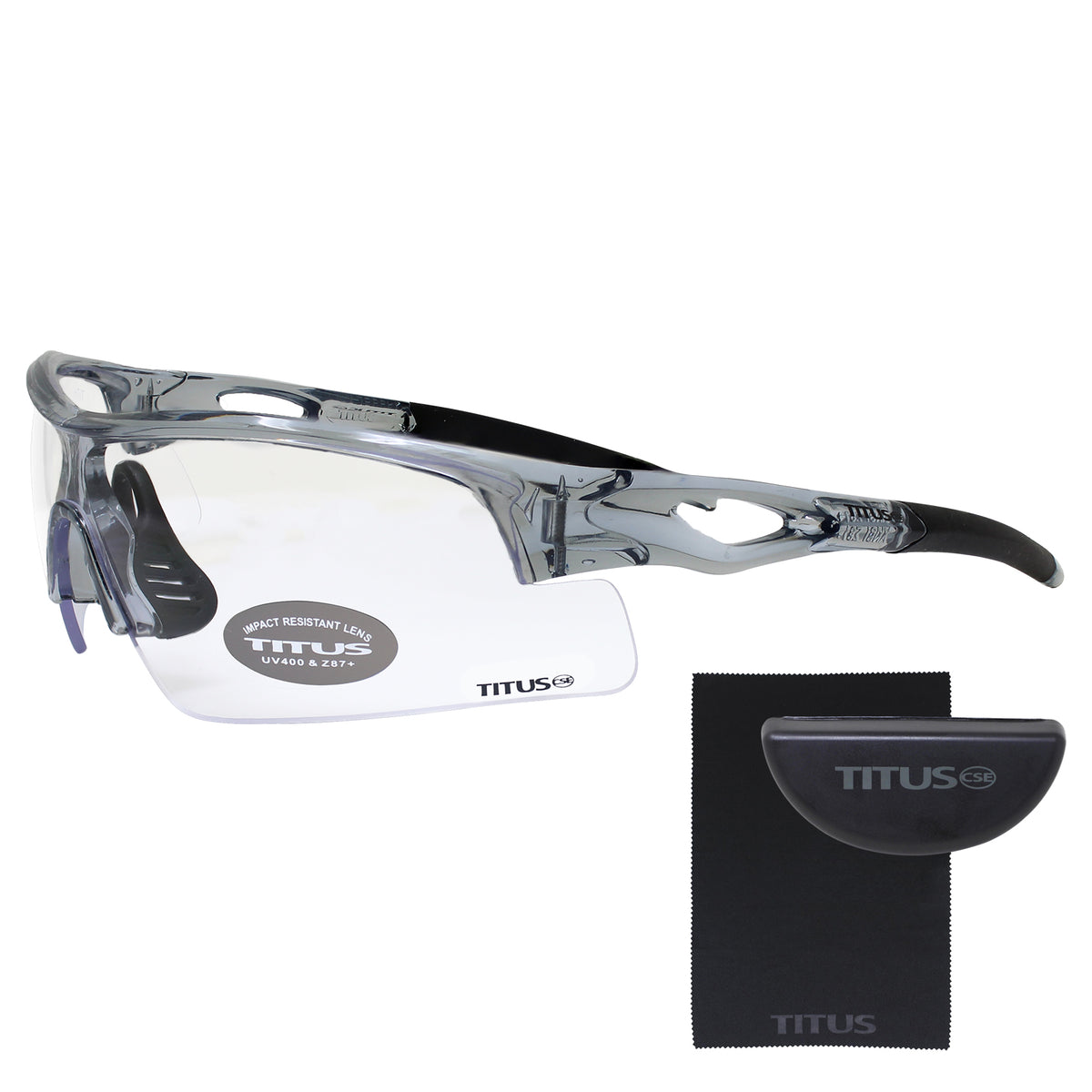 TITUS G20 All Sport Safety Glasses Shooting Eyewear Motorcycle Protection ANSI Z87+ Compliant