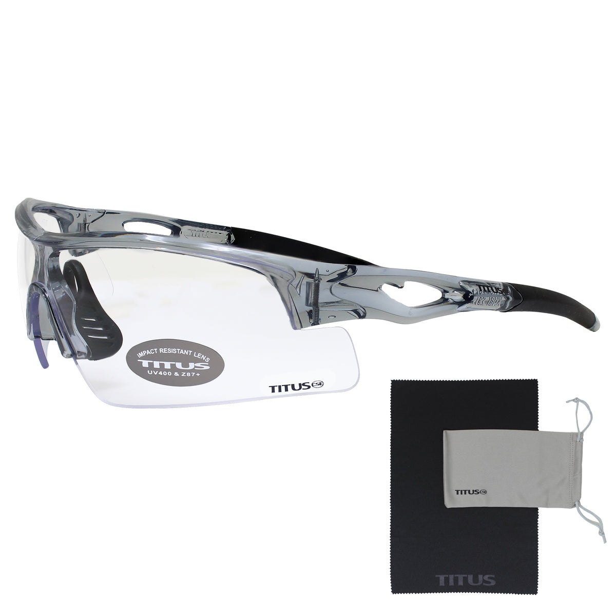 TITUS G20 All Sport Safety Glasses Shooting Eyewear Motorcycle Protection ANSI Z87+ Compliant