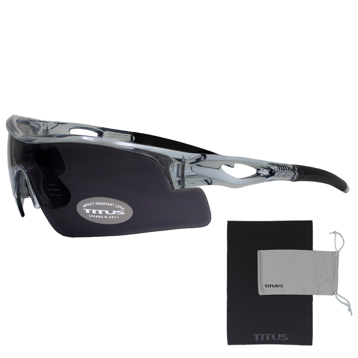 TITUS G20 All Sport Safety Glasses Shooting Eyewear Motorcycle Protection ANSI Z87+ Compliant
