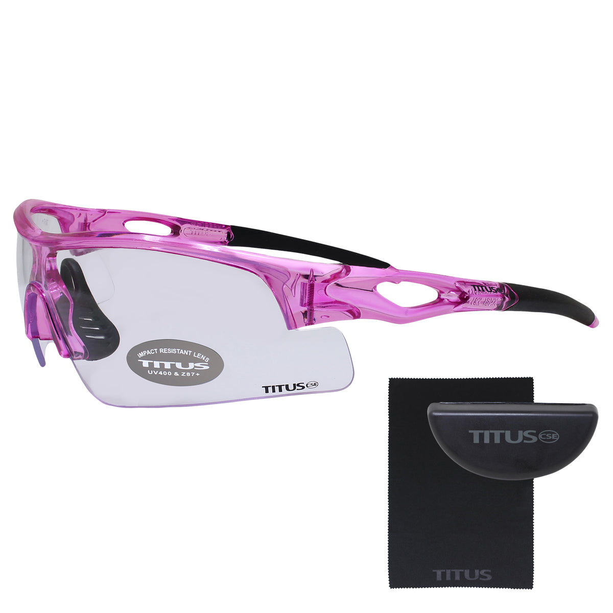TITUS G20 All Sport Safety Glasses Shooting Eyewear Motorcycle Protection ANSI Z87+ Compliant