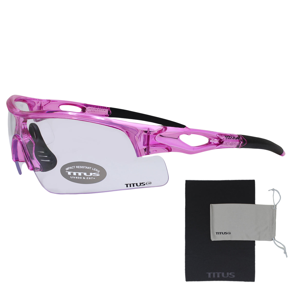 TITUS G20 All Sport Safety Glasses Shooting Eyewear Motorcycle Protection ANSI Z87+ Compliant
