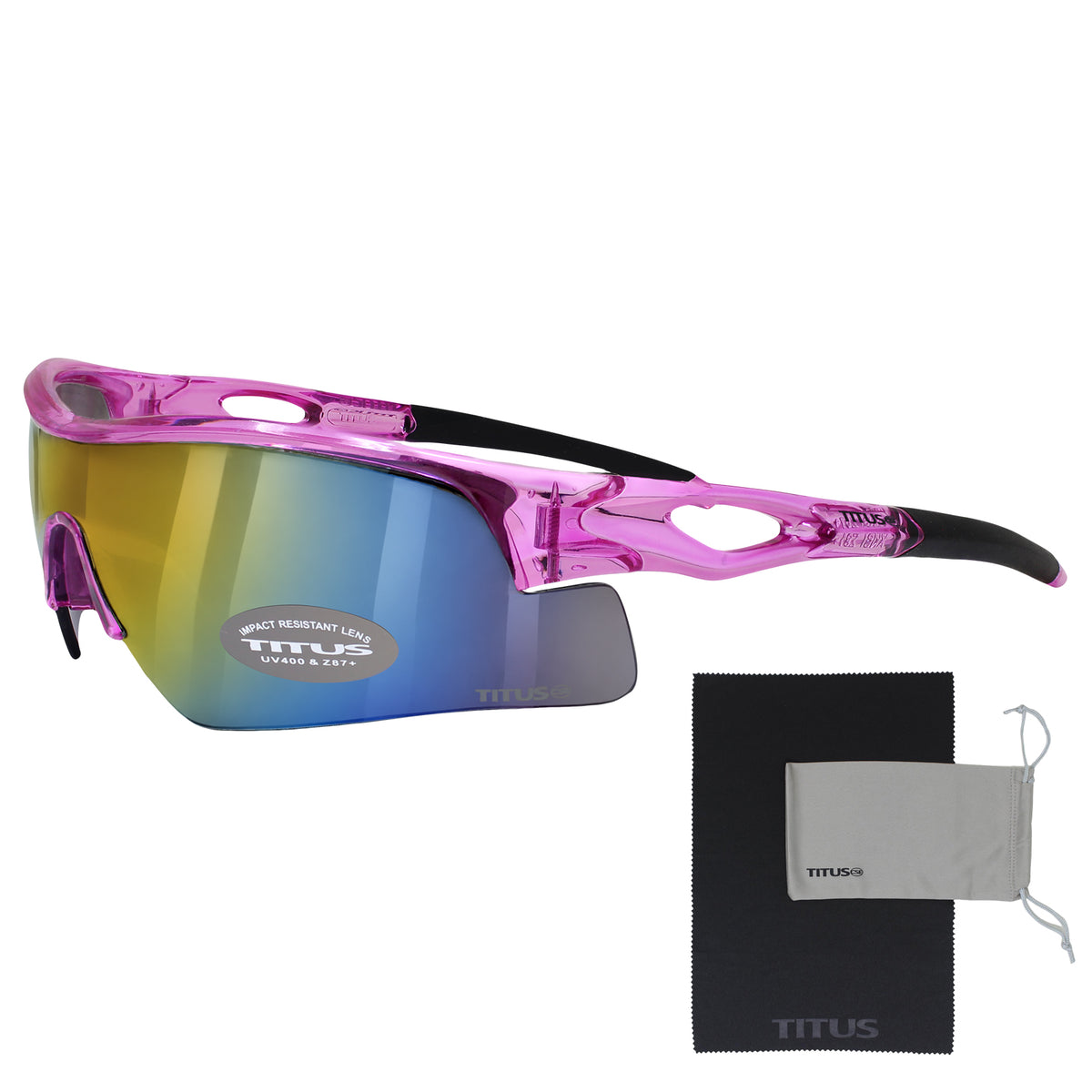 TITUS G20 All Sport Safety Glasses Shooting Eyewear Motorcycle Protection ANSI Z87+ Compliant