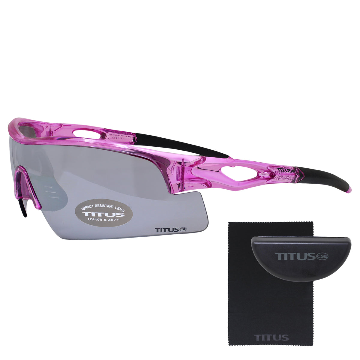 TITUS G20 All Sport Safety Glasses Shooting Eyewear Motorcycle Protection ANSI Z87+ Compliant
