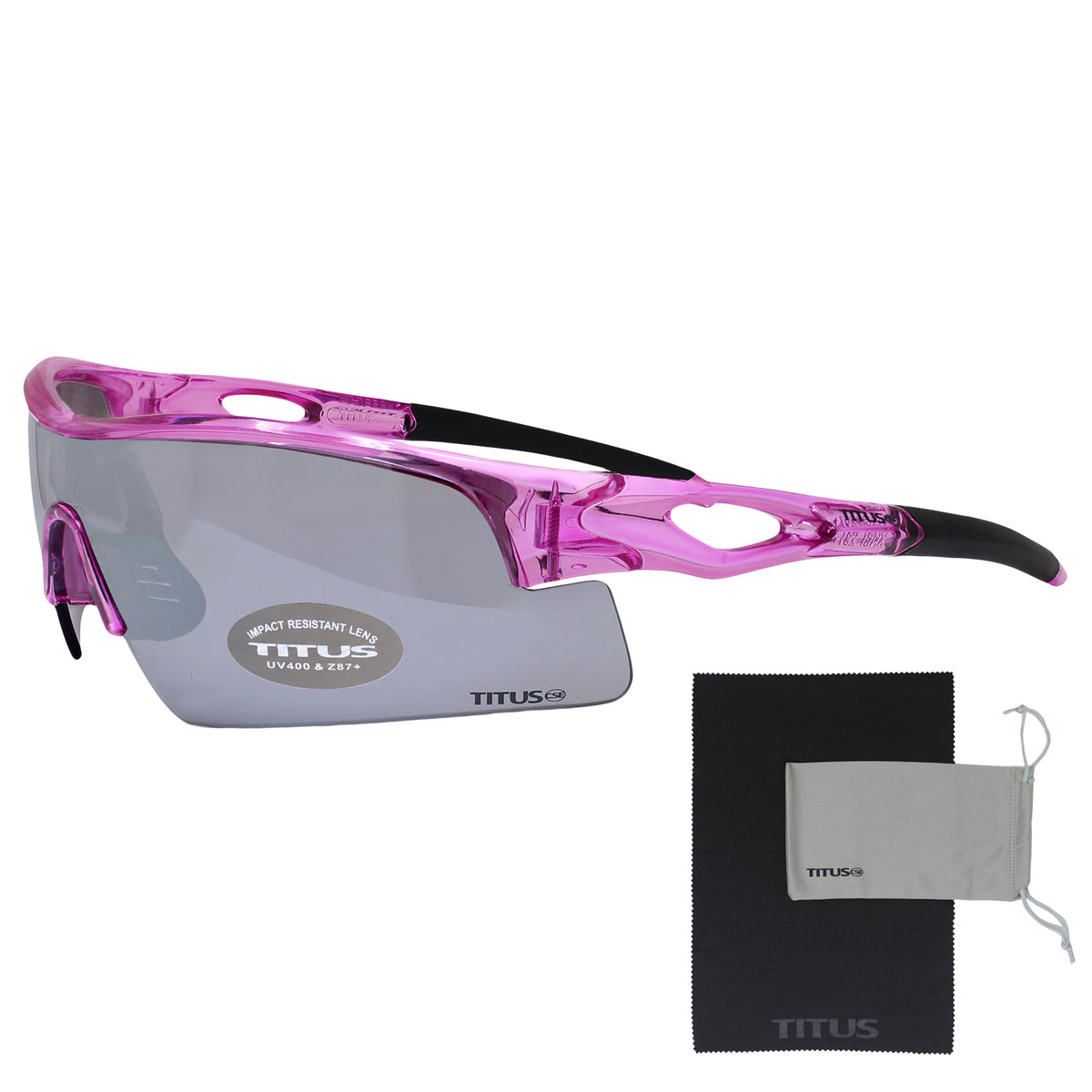 TITUS G20 All Sport Safety Glasses Shooting Eyewear Motorcycle Protection ANSI Z87+ Compliant