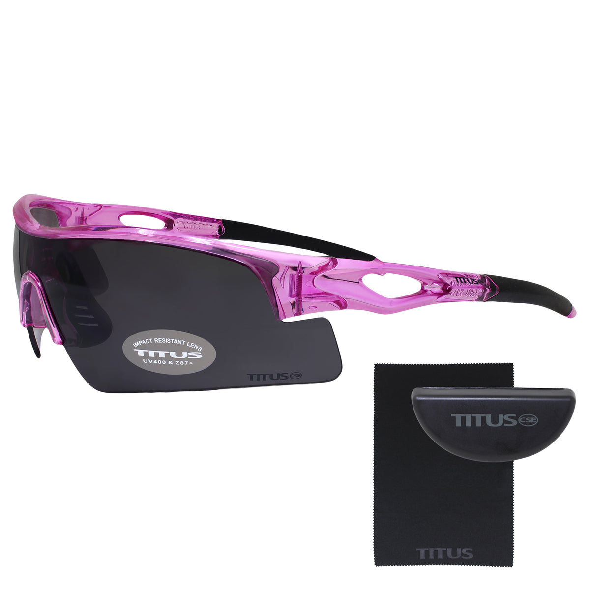 TITUS G20 All Sport Safety Glasses Shooting Eyewear Motorcycle Protection ANSI Z87+ Compliant