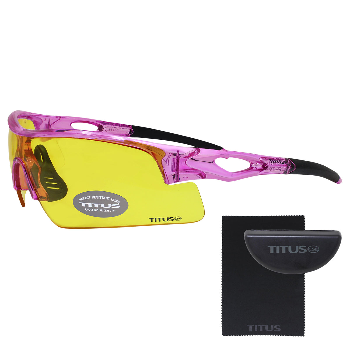 TITUS G20 All Sport Safety Glasses Shooting Eyewear Motorcycle Protection ANSI Z87+ Compliant