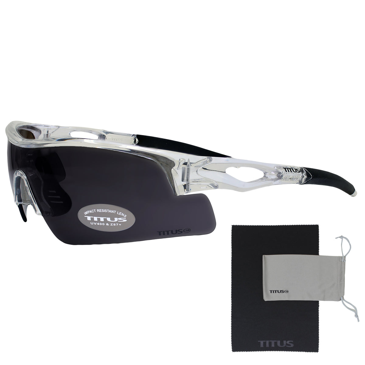 TITUS G20 All Sport Safety Glasses Shooting Eyewear Motorcycle Protection ANSI Z87+ Compliant