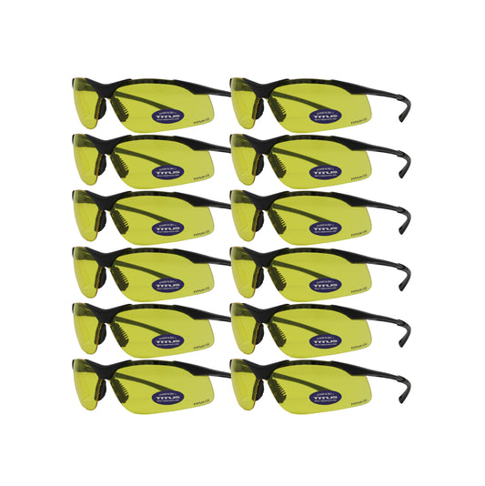 BULK ORDER - TITUS G30 12 PACK Sport Safety Glasses Exceeds ANSI Z87.1 & Z80.3 Standards