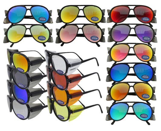 Titus Premium OTG Safety Glasses Eye Protection Fit Over Rx Frames Titus Premium OTG Safety Glasses Eye Protection Fit Over Rx Frames
