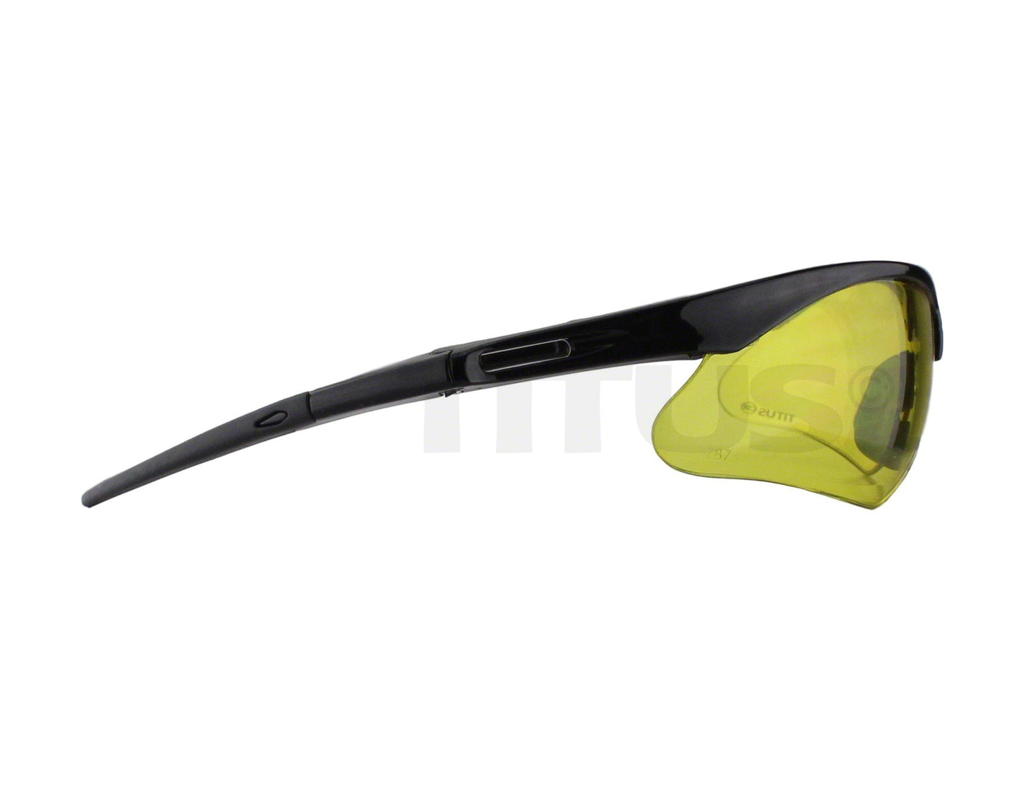BULK ORDER - TITUS G40 Aero© 12 PACK ANSI Z87+ Amber Safety Blue Blocking Shooting Range Glasses Motorcycle Eye Protection