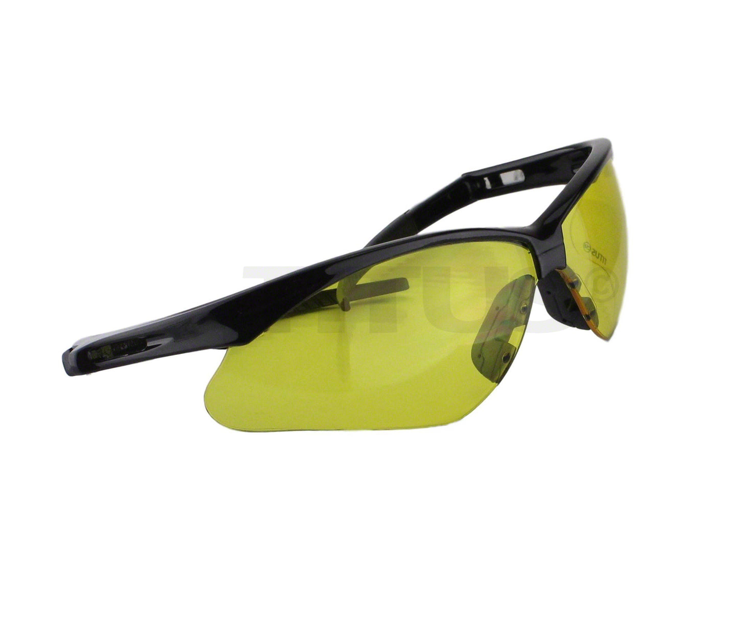 BULK ORDER - TITUS G40 Aero© 12 PACK ANSI Z87+ Amber Safety Blue Blocking Shooting Range Glasses Motorcycle Eye Protection