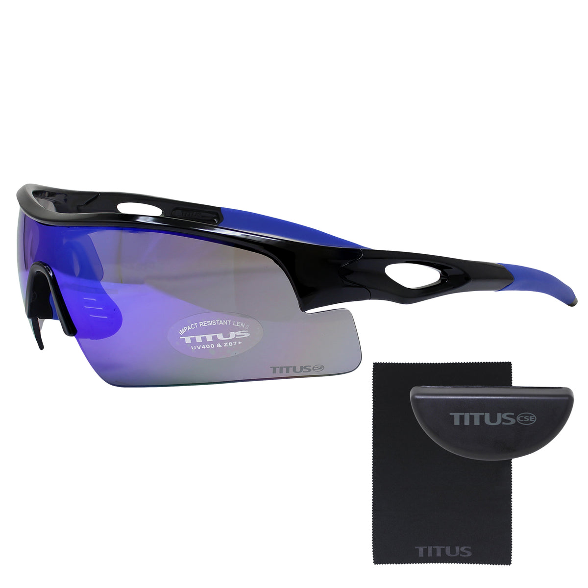 TITUS G20 All Sport Safety Glasses Shooting Eyewear Motorcycle Protection ANSI Z87+ Compliant
