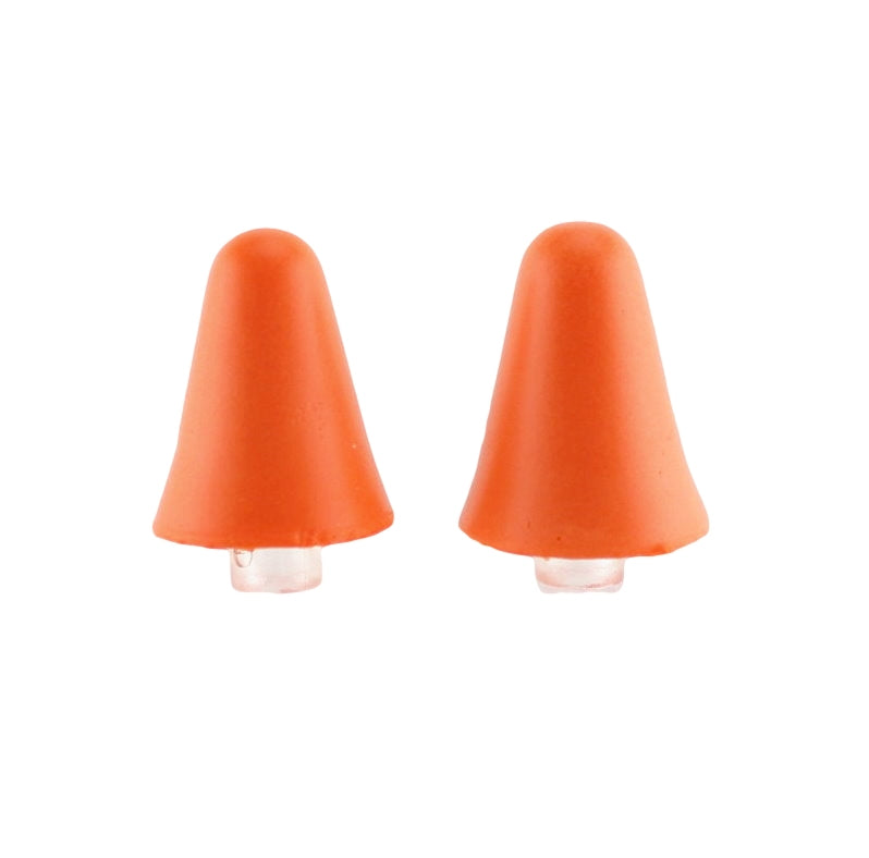 TITUS Contoured U-Band Replacement - Over Ear Reusable Banded Ear Plugs - Orange & Black