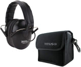 TITUS Low-Profile High Decibel NRR Safety Earmuffs