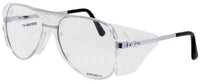 Titus G77 Premium Metal Frame Aviator Z87+ Safety Glasses w/Side Shield