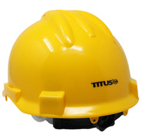 Titus Construction Helmet Work Safety Lightweight Hard Hat Style Head Protection