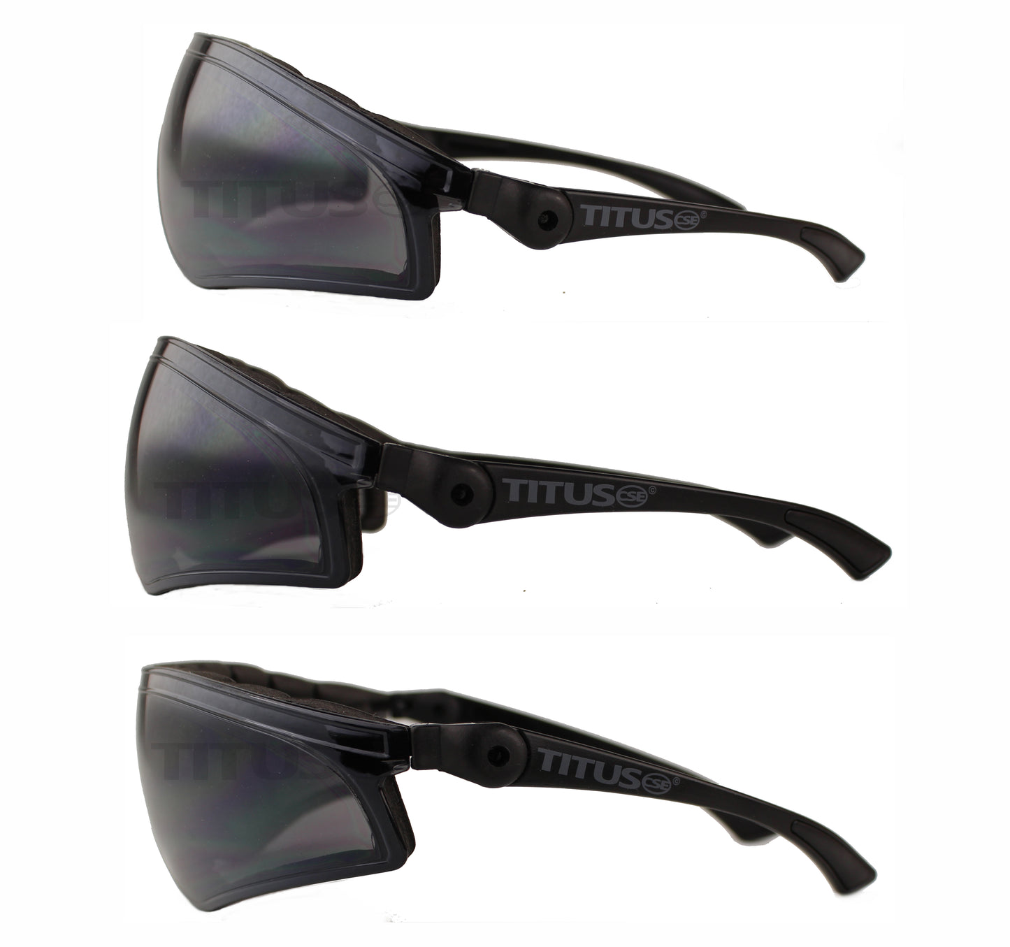 TITUS G17 Ratcheting Arm Glasses - Sports Riders Safety Glasses