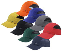 TITUS Lightweight Safety Bump Cap - Baseball Style Protective Hat (Black)