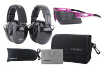 Titus Triple Black B4 and G20 Glasses Combo Set