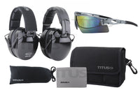 Titus Triple Black B4 and G20 Glasses Combo Set