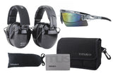 Titus Triple Black B4 and G20 Glasses Combo Set