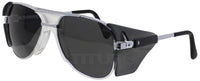 Titus G77 Premium Metal Frame Aviator Z87+ Safety Glasses w/Side Shield
