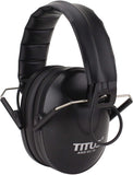 TITUS Low-Profile High Decibel NRR Safety Earmuffs