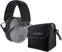 TITUS Low-Profile High Decibel NRR Safety Earmuffs
