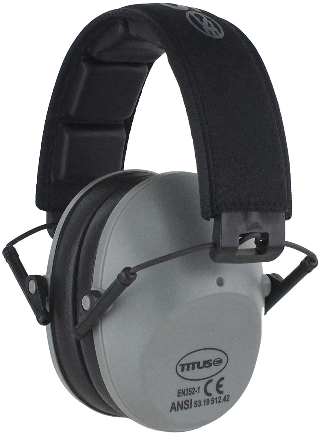 TITUS 2 Series Low-Profile High Decibel NRR Safety Earmuffs