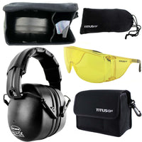 TITUS CSE 37NRR Onyx Earmuff Combo Kit