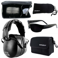 TITUS CSE 37NRR Onyx Earmuff Combo Kit