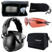 TITUS CSE 37NRR Onyx Earmuff Combo Kit